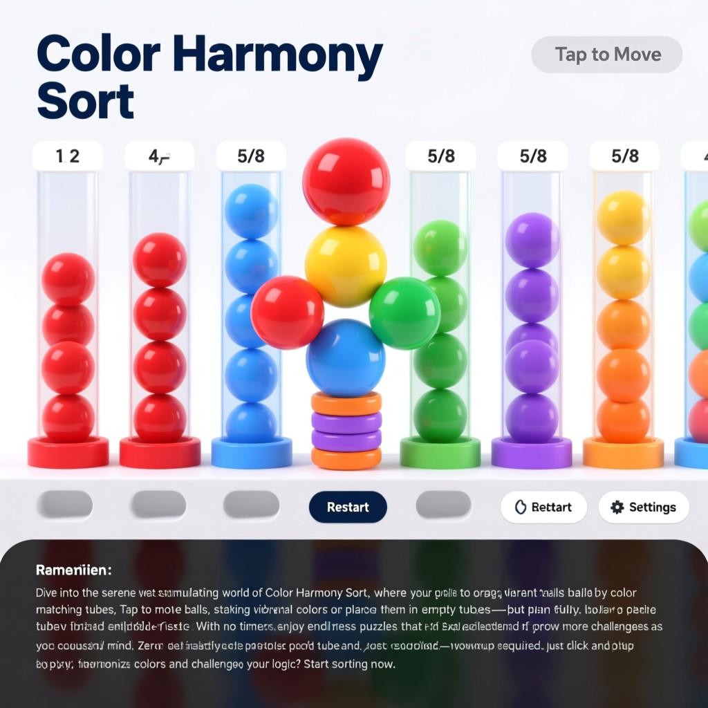 Color Harmony Sort