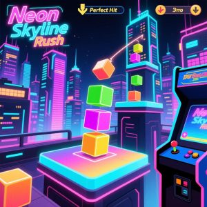 Neon Skyline Rush 300x300