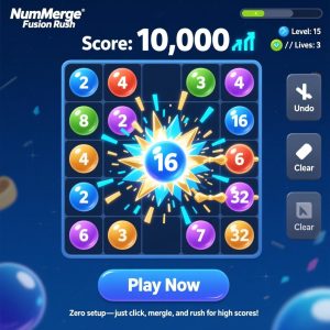 NumMerge Fusion Rush 300x300